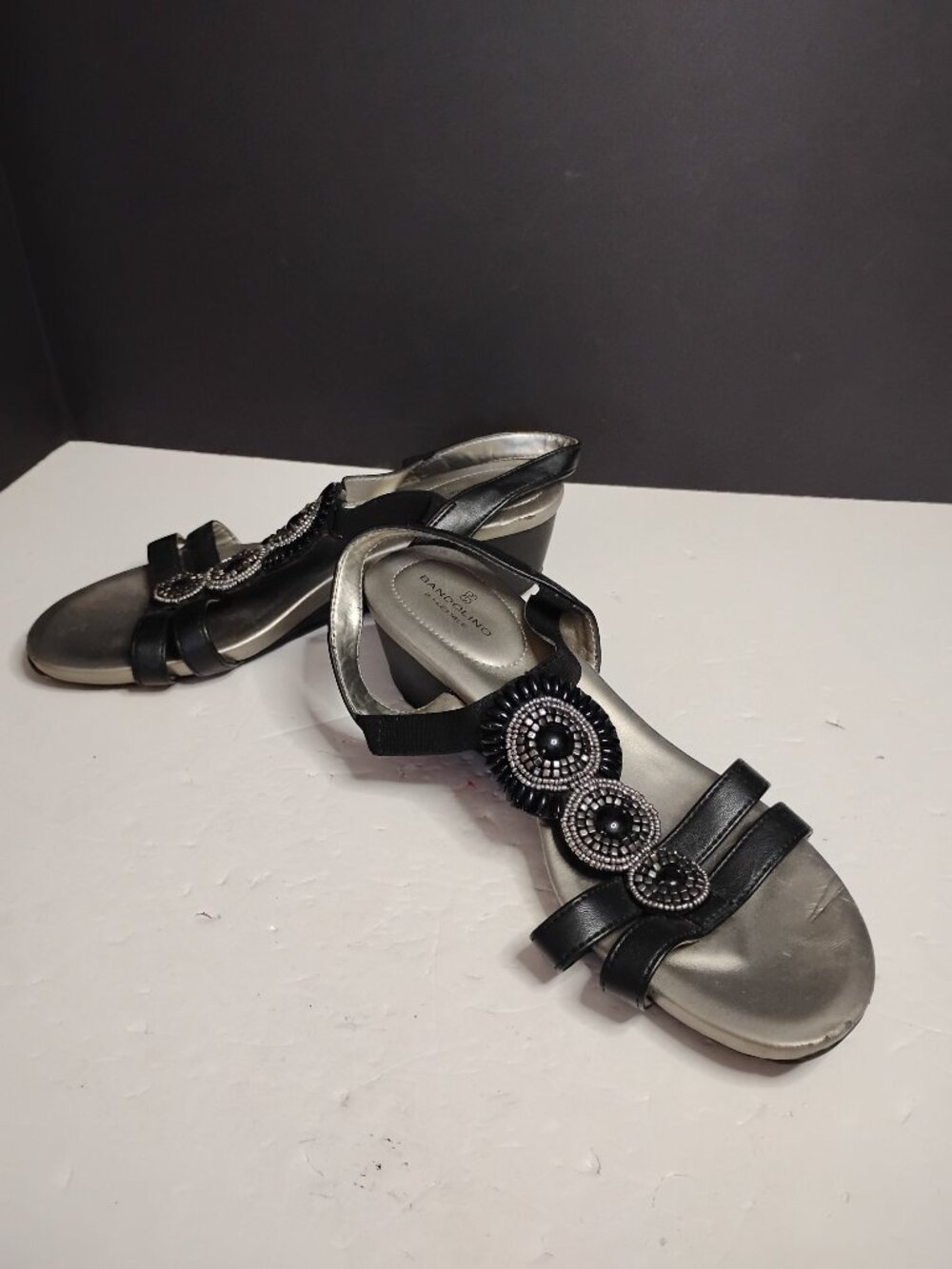 Bandolino By Flexible Wedge Sandals Women's Size 7 1/2 M